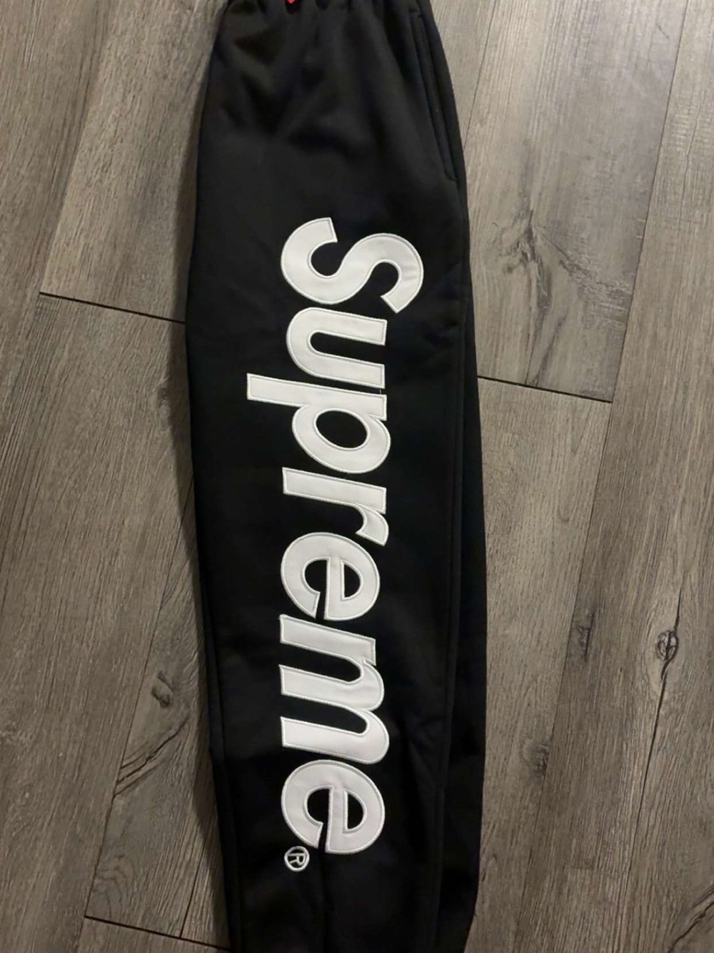 Supreme Black Sweatpants